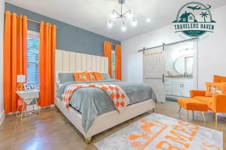 멤피스 10 Mins To Downtown- Family Pet Friendly Haus In Midtown 빌라 0*,