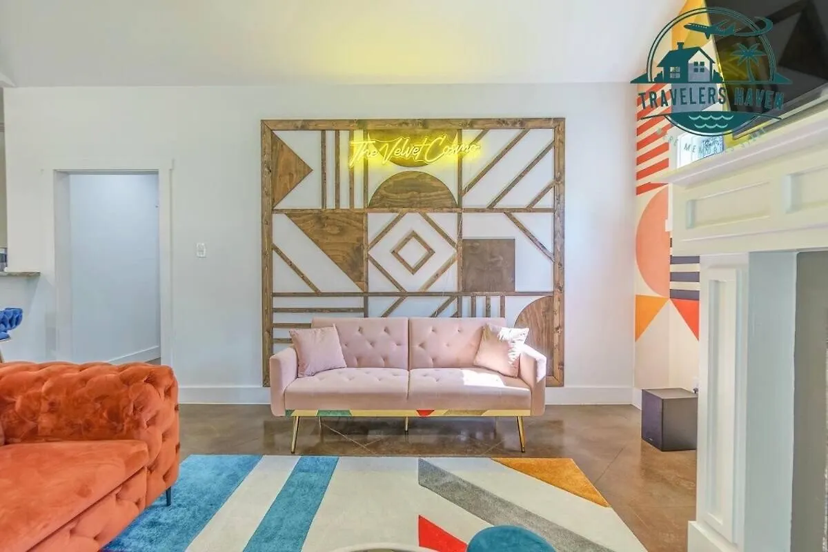 Villa 10 Mins To Downtown- Family Pet Friendly Haus In Midtown Memphis